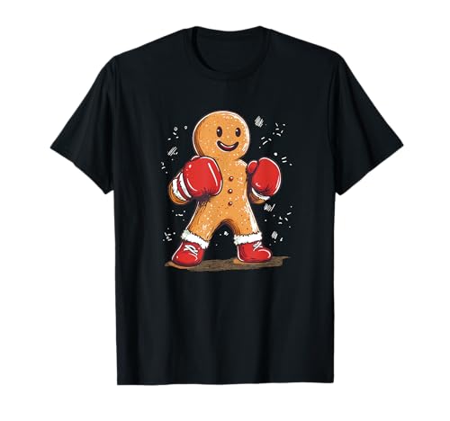 Cooles Lebkuchenmann-Box-Kostüm für Jungen und Mädchen T-Shirt Cooles Lebkuchenmann-Box-Kostüm für Jungen und Mädchen T-Shirt von Gingerbread Man Boxer
