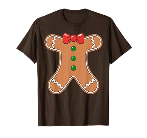 Lebkuchenmann-Shirt, Erwachsene, Kinder, Herren, Damen, Kekskostüm T-Shirt Lebkuchenmann-Shirt, Erwachsene, Kinder, Herren, Damen, Kekskostüm T-Shirt von Gingerbread Man Costume Shirts