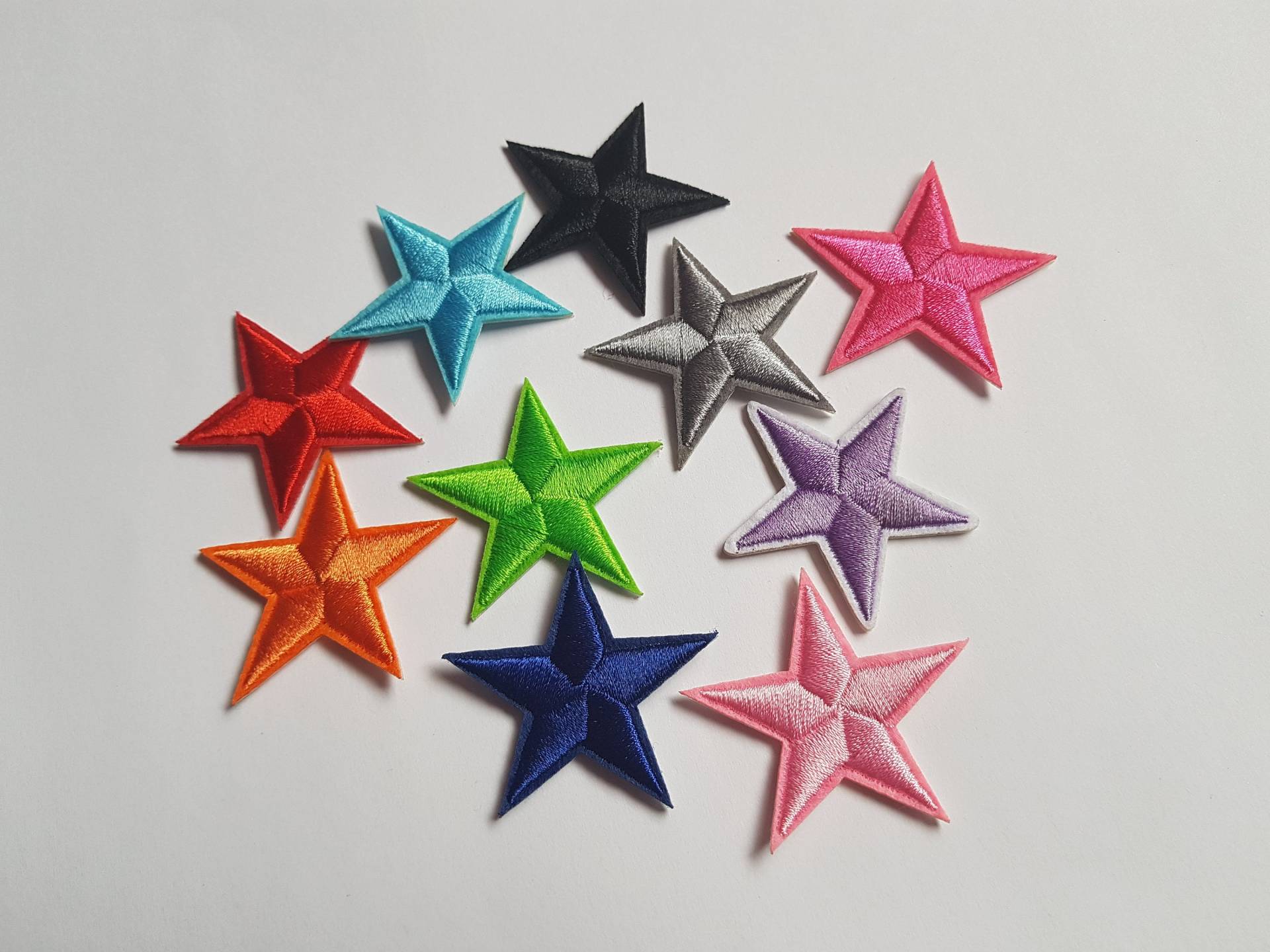 Stern-Applikation, Stern-Patch, Eisen Auf Applikation, Patch, Stern, Stern Verzierung, Sterne, Zubehör Stern-Applikation, Stern-Patch, Eisen Auf Applikation, Patch, Stern, Stern Verzierung, Sterne, Zubehör von GingercatSupplies