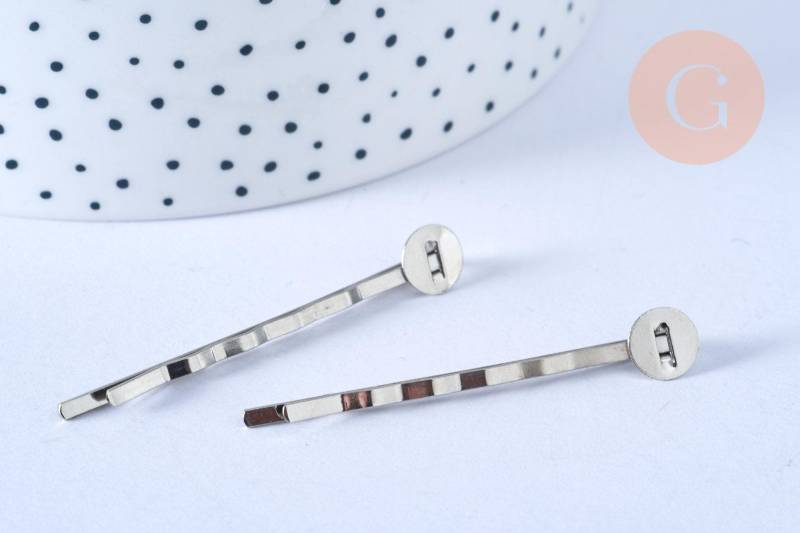 Haarspangenhalter Aus Platineisen Mit 5 cm Tablett, Stück | G1441 von Gingerlilyperles