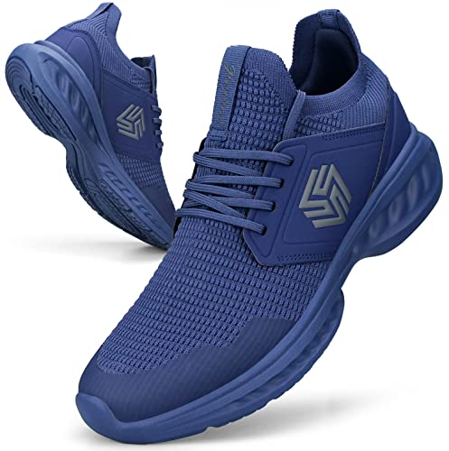 Giniros Laufschuhe Herren Sneaker Schuhe Sportschuhe Turnschuhe Running Tennis Freizeit Straßenlaufschuhe Fashion Leichtgewichts Atmungsaktiv Walkingschuhe Outdoor Fitness Gym Jogging Hallenschuhe von Giniros