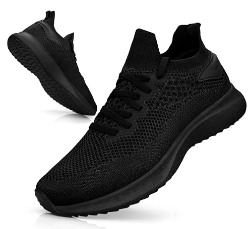 Giniros Sportschuhe Herren Turnschuhe Laufschuhe Sneaker Leichtgewich Atmungsaktiv Schlüpfen Walkingschuhe Casual Schuhe Tennis Fitness Jogging Schwarz 45EU Giniros Sportschuhe Herren Turnschuhe Laufschuhe Sneaker Leichtgewich Atmungsaktiv Schlüpfen Walkingschuhe Casual Schuhe Tennis Fitness Jogging Schwarz 45EU von Giniros