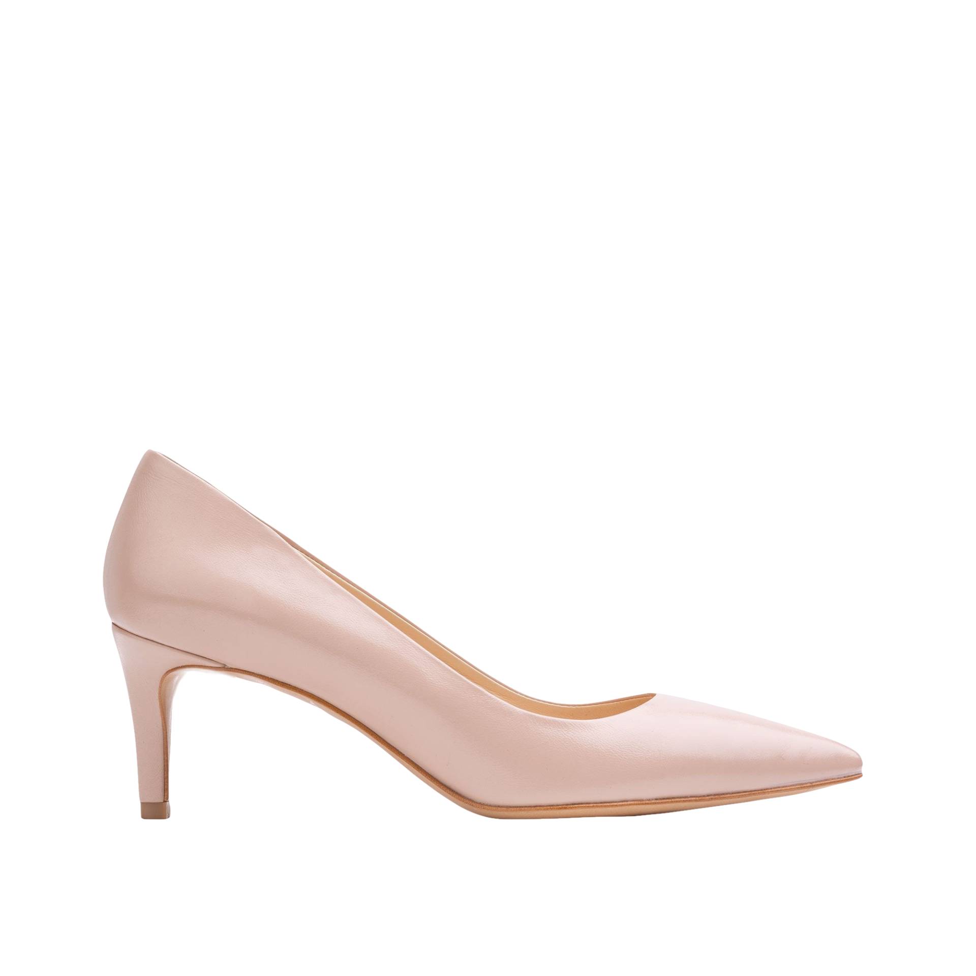 Alice Nude Leather Stiletto von Ginissima