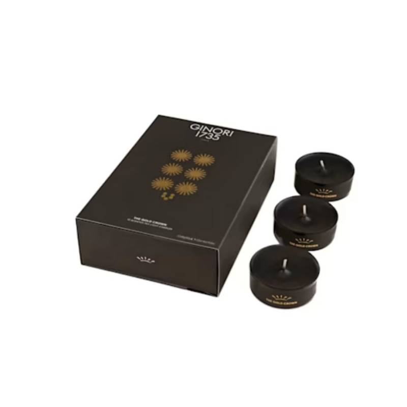 Ginori 1735 LDCD Tea Light Scented Candles The Gold Crown 12p (12x48 g) von Ginori 1735