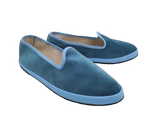 Giò Dreams Die Original Friulane aus Samt, flache Schuhe für Damen, 100 % Made in Italy, Babyblau, 36 EU Giò Dreams Die Original Friulane aus Samt, flache Schuhe für Damen, 100 % Made in Italy, Babyblau, 36 EU von Giò Dreams