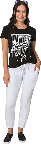 Gio Milano, Shirt mit Strass-Applikationen Größe S von Gio Milano