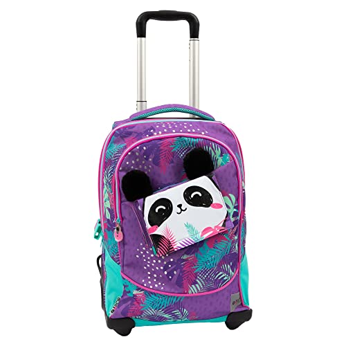 Giochi Preziosi Go Pop 23 Trolley mit 2 Rädern, Modell Pandastic, für Kinder ab 3 Jahren, Gg9Q3210, Fantasie, Dim. 34 x 47 x 23 cm, Litri 36, Go Pop, Fantasía, dim. 34 x 47 x 23 cm litri 36, Go Pop von Giochi Preziosi