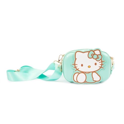 Giochi Preziosi Hello Kitty HK962000 – Umhängetasche für Mädchen, verstellbarer Schultergurt, hochwertiges PVC, offizielles Design von Sanrio, Tiffany von Giochi Preziosi