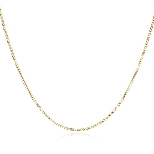 GioiaPura Damen-Halskette Kollektion Gold 750. Schmuck aus 750er Gold (18 Karat) Gelb. Größe: 60 cm. Gewicht: ca. 3,85 Gramm. Die Referenz ist Gp-Svgd060Gg60, Gelbgold, Goldfarben von GioiaPura