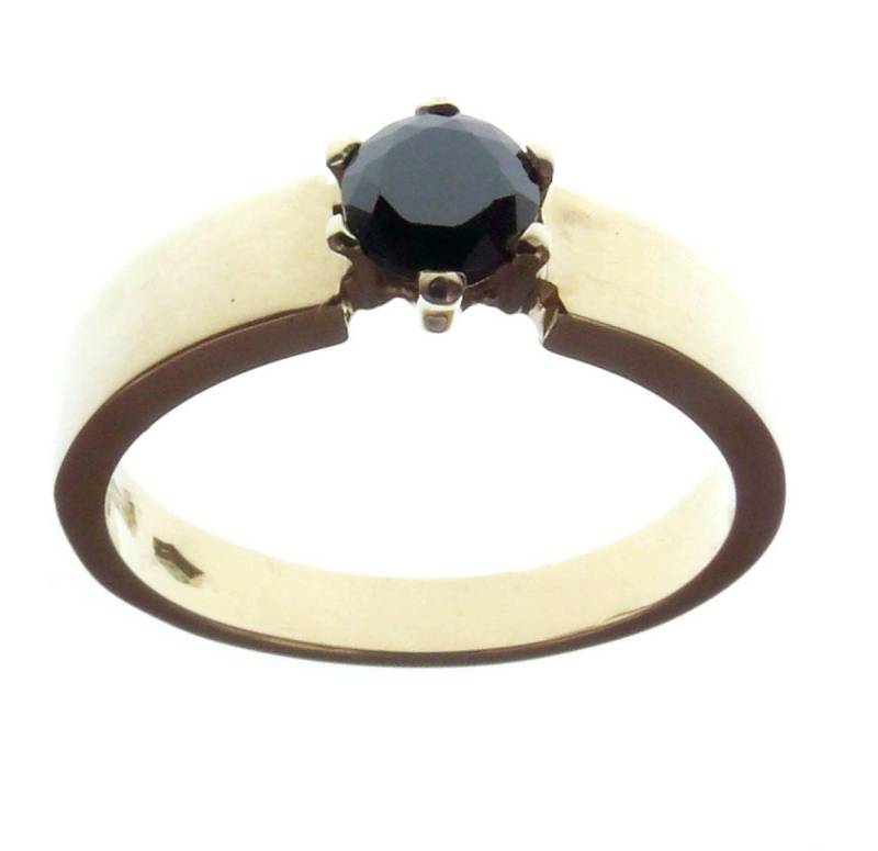 Einsamer Ring Mit 18 Kt Gelbgold-Garots von GioielliAurum