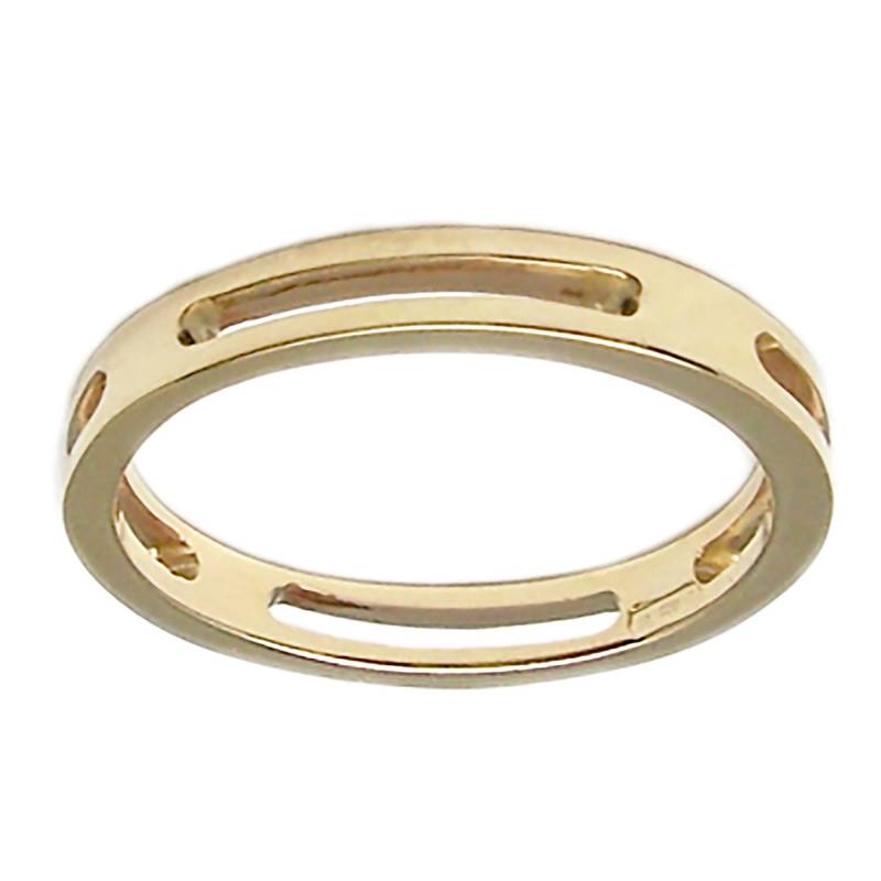 Unisex-Ehe - Oder Jubiläumsring Für Damen Und Herren Aus 18-Karätigem Gelbgold von GioielliAurum
