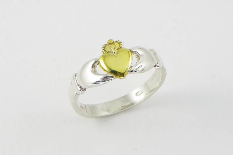 Claddagh Ring -sterling Silber 925 - Qualität Made in Italy Claddagh Ring -sterling Silber 925 - Qualität Made in Italy von GioielliOliveri