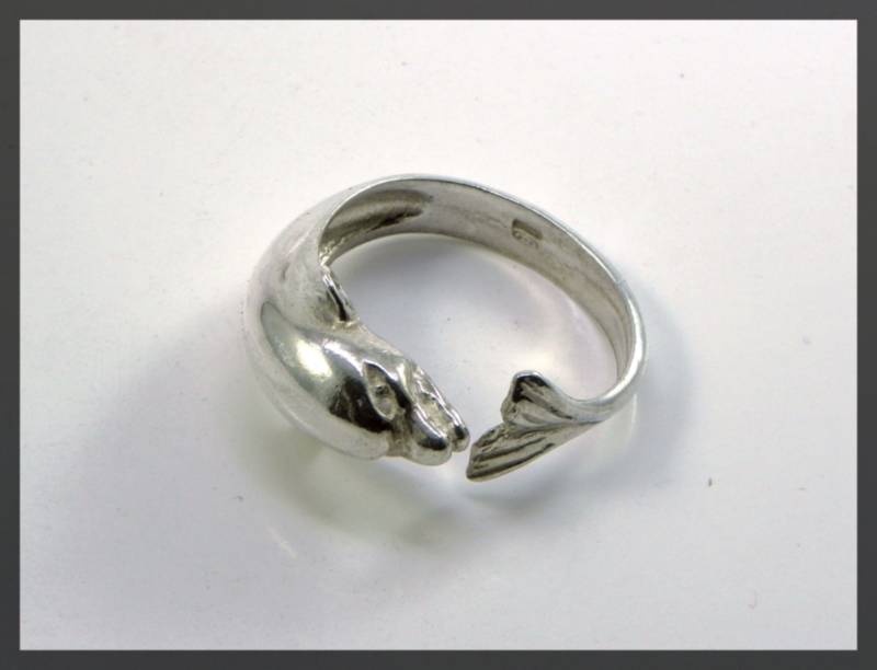 Delfin Ring Aus Sterling Silber 925 Delfin Ring Aus Sterling Silber 925 von GioielliOliveri