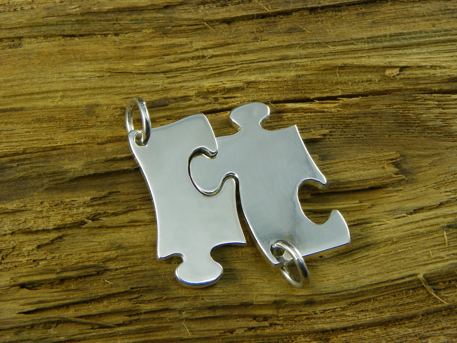 Doppelanhänger, Puzzle - Silber 925 Einzelstück Doppelanhänger, Puzzle - Silber 925 Einzelstück von GioielliOliveri