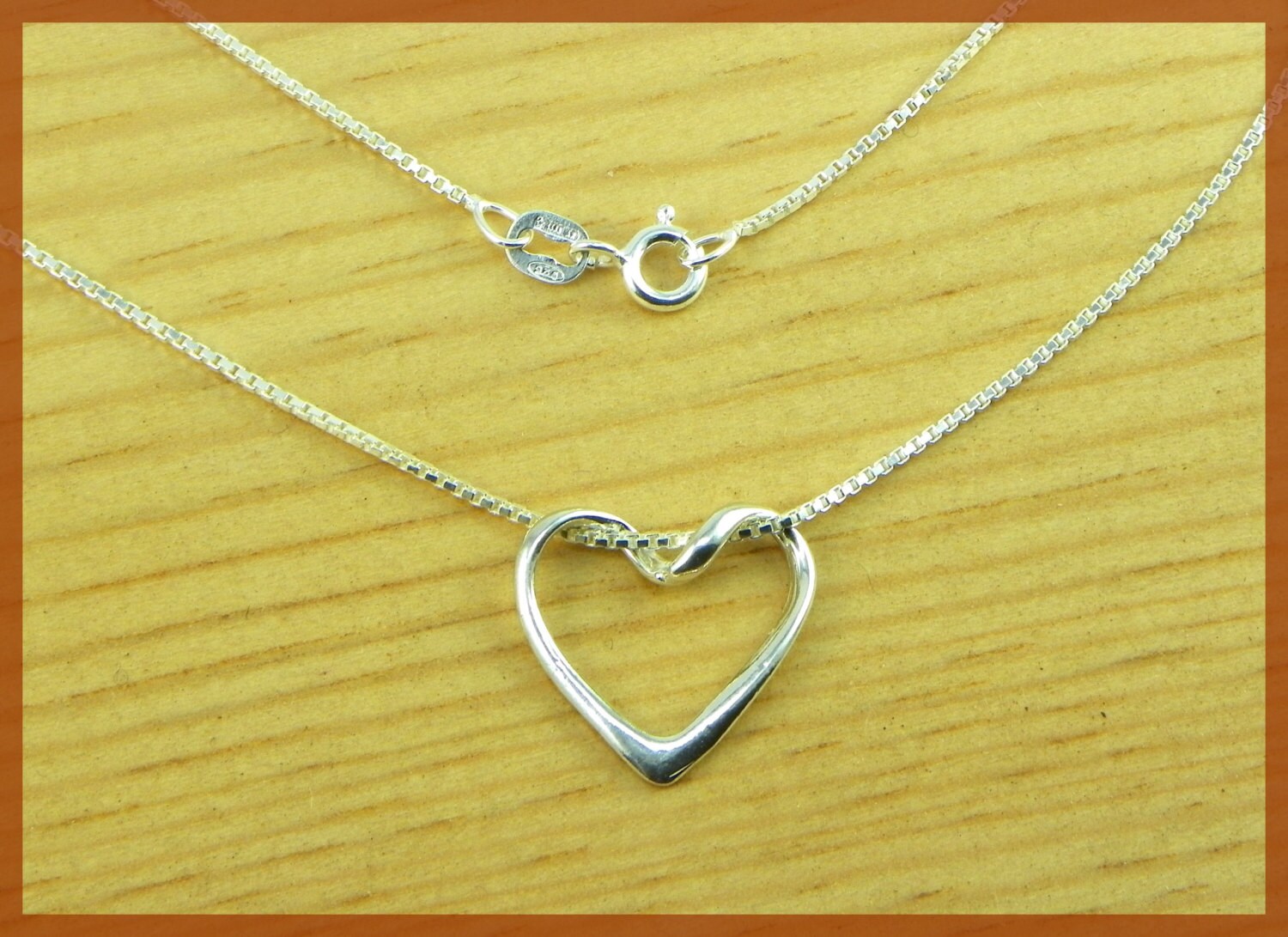 Herz Halskette Aus Silber 925 - Made in Italy Herz Halskette Aus Silber 925 - Made in Italy von GioielliOliveri