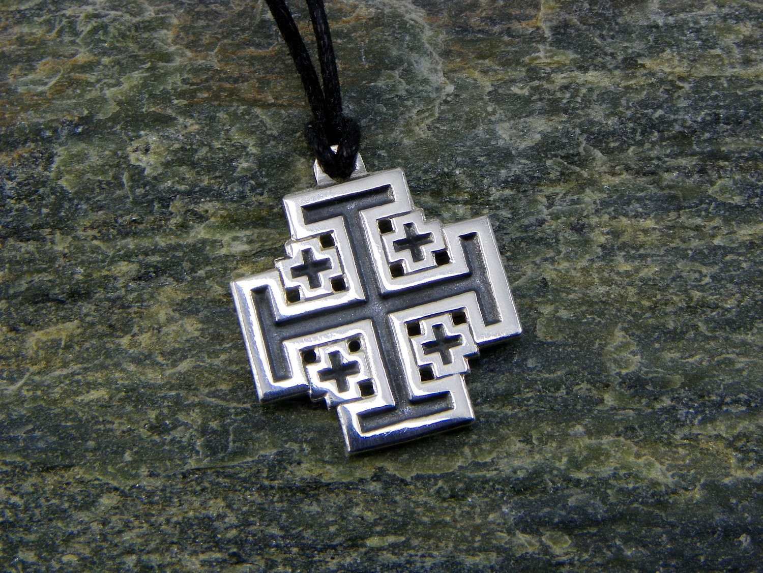 Jerusalem Kreuz Tempelritter - Anhänger Aus 925Er Sterlingsilber Jerusalem Kreuz Tempelritter - Anhänger Aus 925Er Sterlingsilber von GioielliOliveri