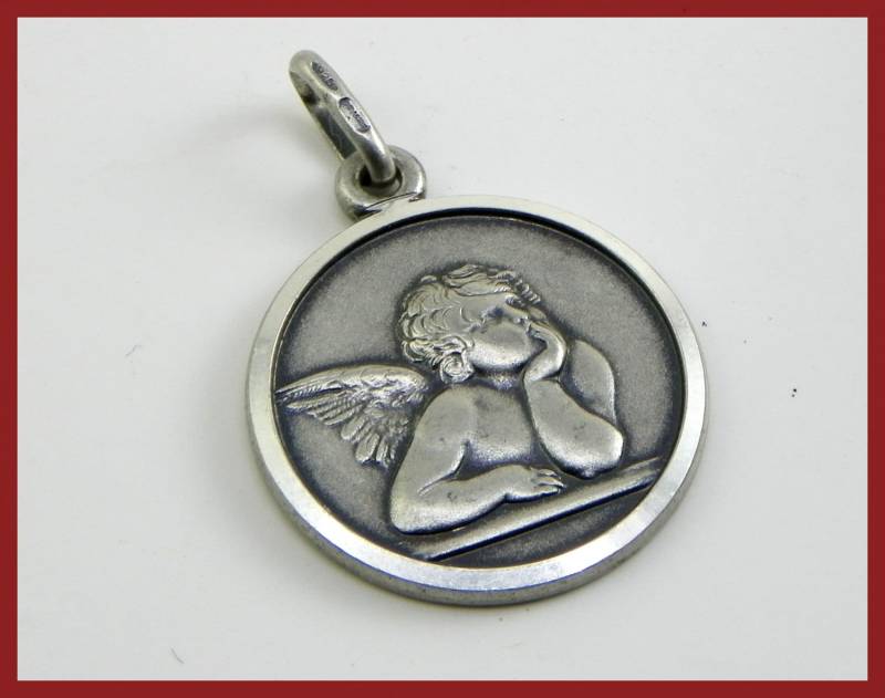 Münze Mit Dem Engel-Cherub - Aus 925/Silber Münze Mit Dem Engel-Cherub - Aus 925/Silber von GioielliOliveri