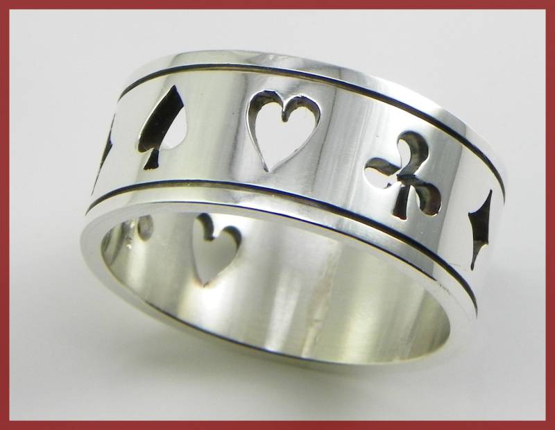 Pocker Ring Aus Silber 925 - Made in Italy Pocker Ring Aus Silber 925 - Made in Italy von GioielliOliveri