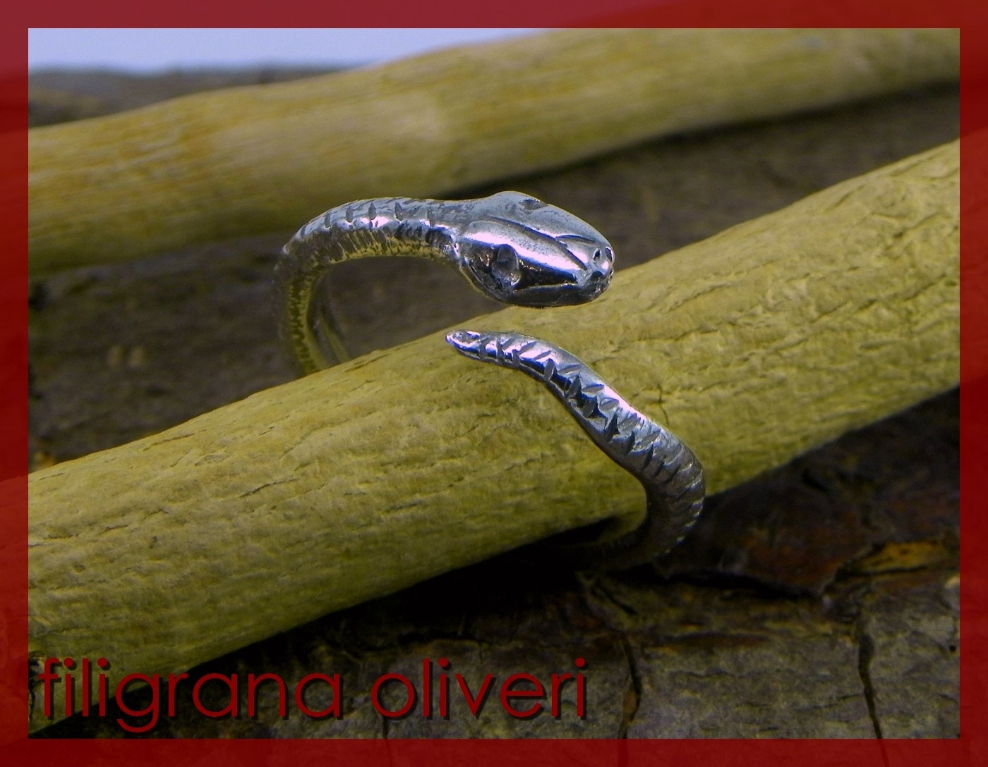 Ring Schlange in Silber 925 - Made Italy Ring Schlange in Silber 925 - Made Italy von GioielliOliveri
