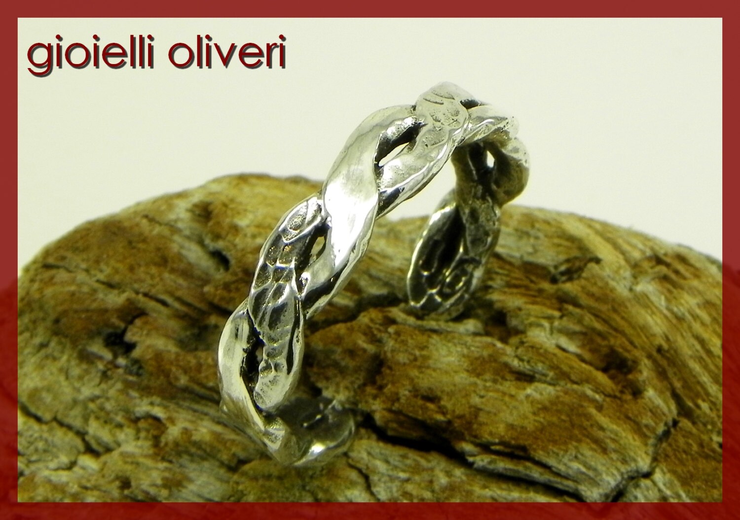 Ring Aus Sterling Silber 925/1000, Brüniert Ring Aus Sterling Silber 925/1000, Brüniert von GioielliOliveri