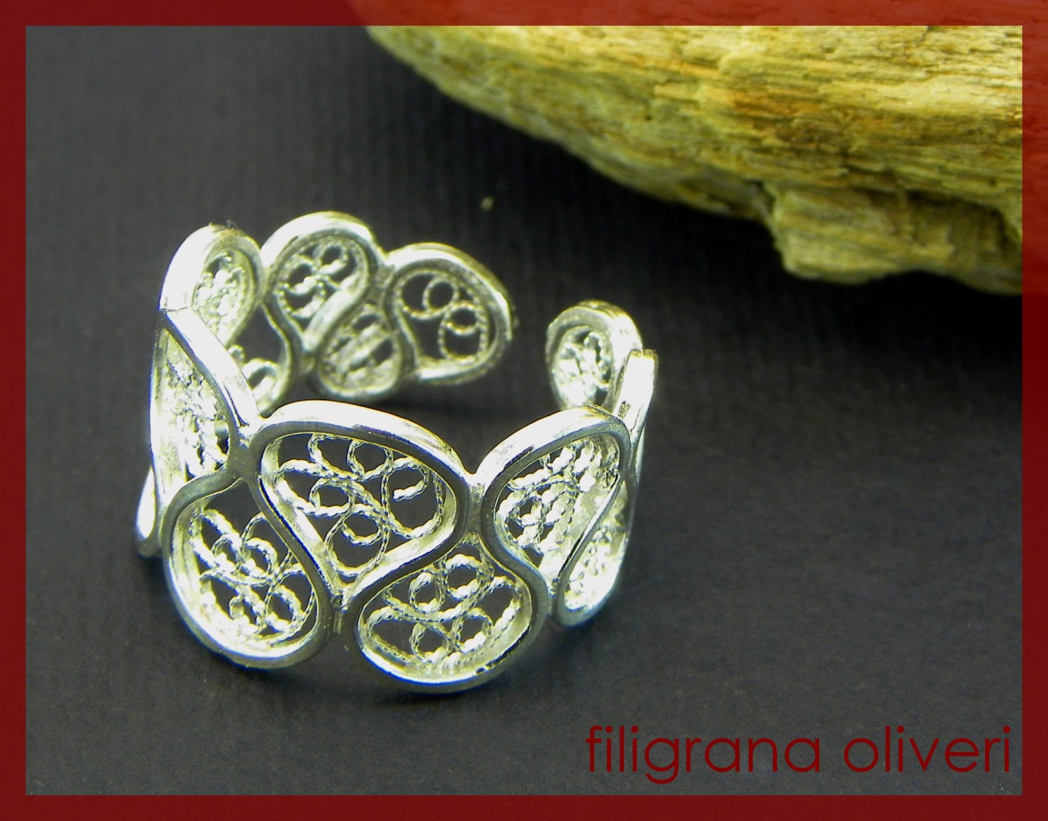 Ring in Silber Filigran - Made Italy Ring in Silber Filigran - Made Italy von GioielliOliveri