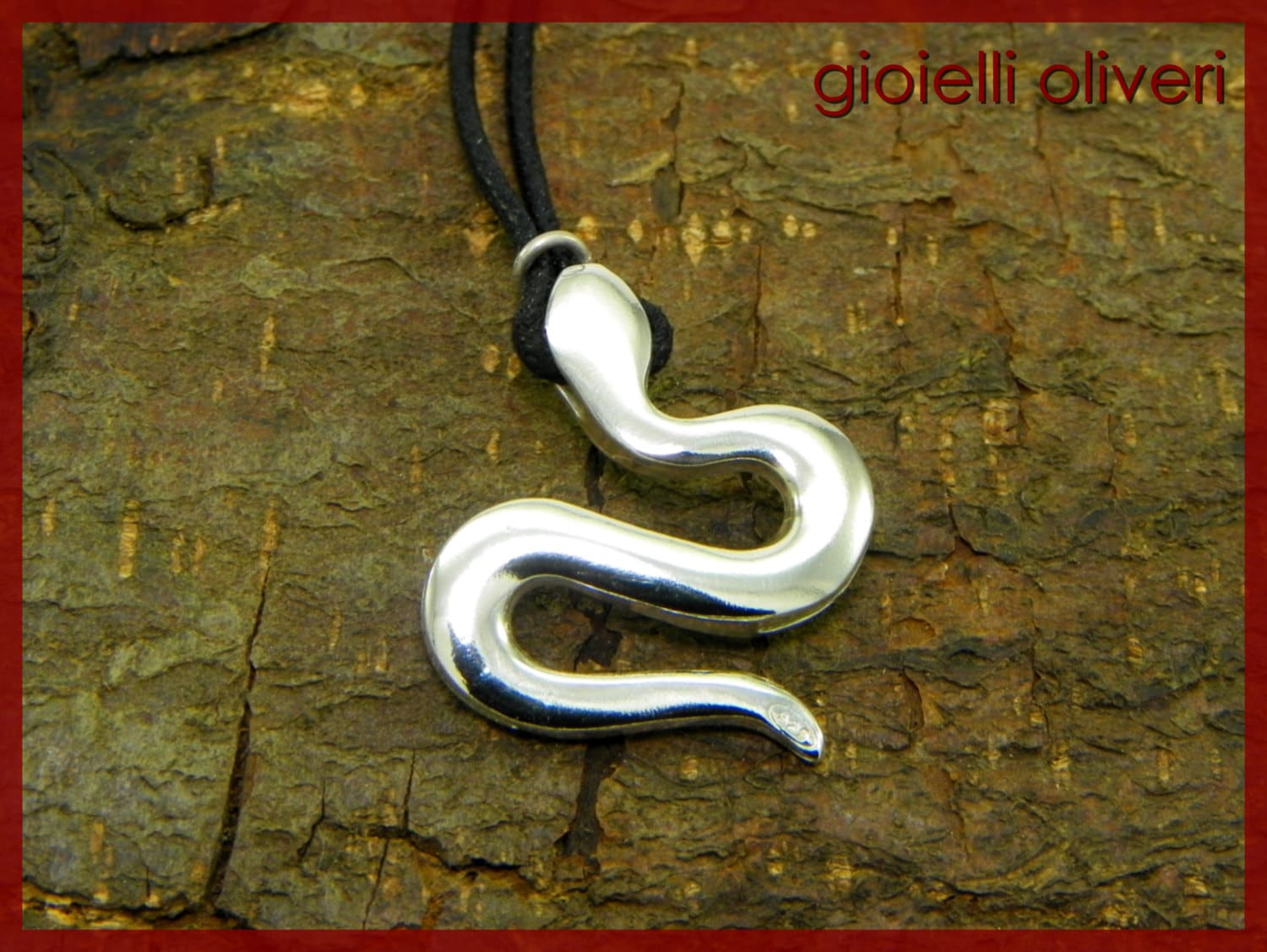 Schlangen Anhänger 925Er Silber Schlangen Anhänger 925Er Silber von GioielliOliveri