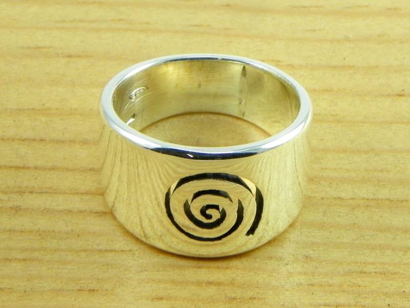 Spiral - Ringschiene Silber 925 Made in Italy von GioielliOliveri