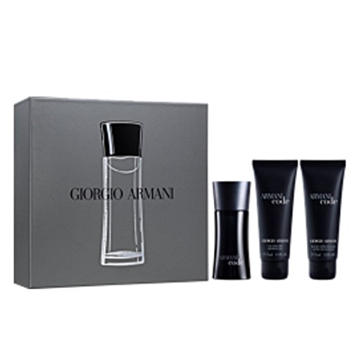 Giorgio Armani ARMANI CODE for Men Geschenkset : 50ml EDT Spray, 75ml Shower Gel & 75ml After Shave Balm von Giorgio Armani