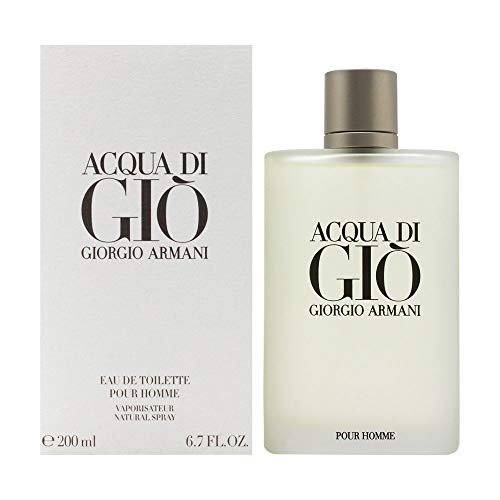 Giorgio Armani Acqua di Gio Homme, Eau de Toilette, Weiß, 1er Pack (1 x 200 ml) von Giorgio Armani
