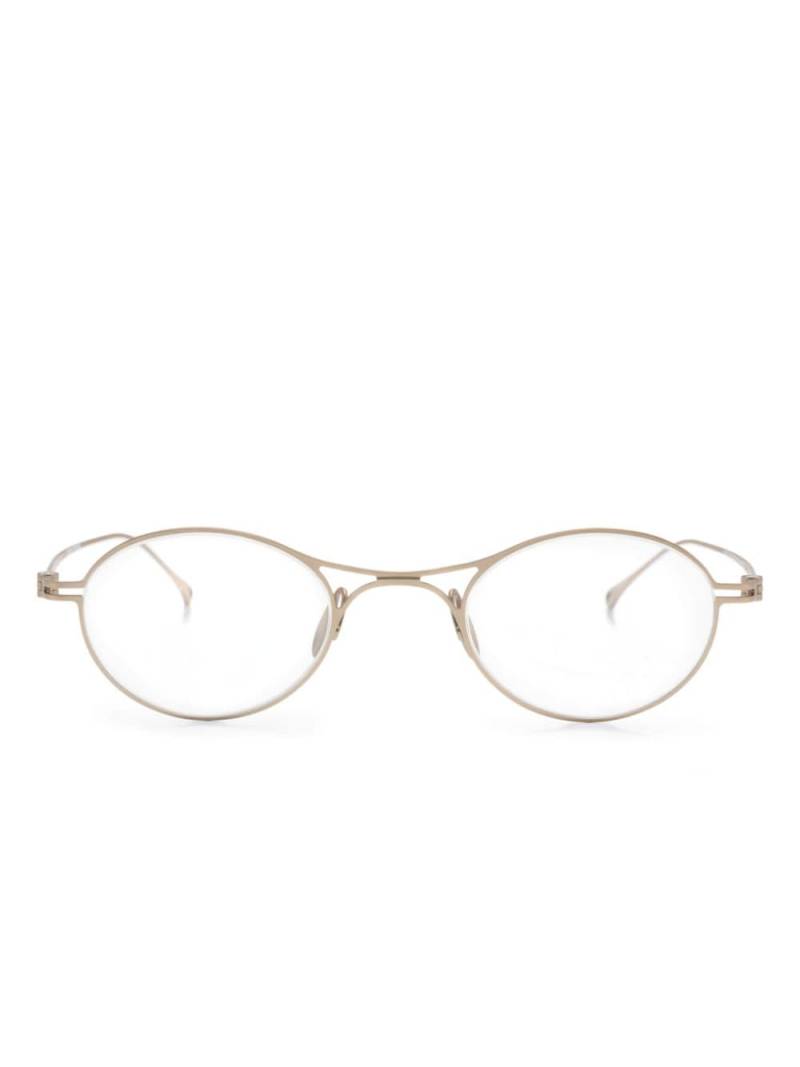 Giorgio Armani Brille mit rundem Gestell - Gold von Giorgio Armani