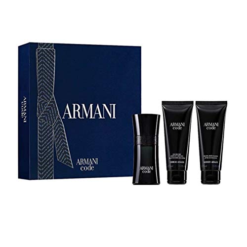 Giorgio Armani Code homme/man Geschenkset (Eau de Toilette,50ml+Duschgel,75ml+Bodylotion,75ml), 200 ml von Giorgio Armani