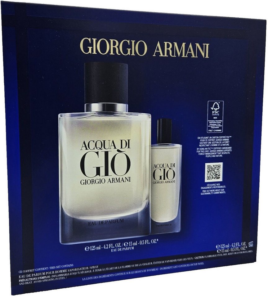Giorgio Armani Eau de Parfum Acqua Di Gio Parfum Eau De Parfum 125 ml + EDP 15 ml Neu & OVP von Giorgio Armani