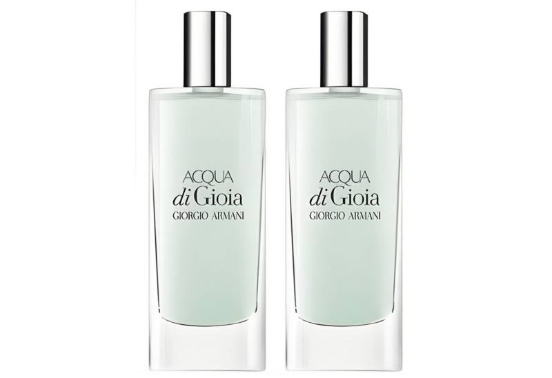 Giorgio Armani Eau de Parfum Acqua di Gioia, 2-tlg., Damen - Ideal zum Reisen & Verschenken von Giorgio Armani