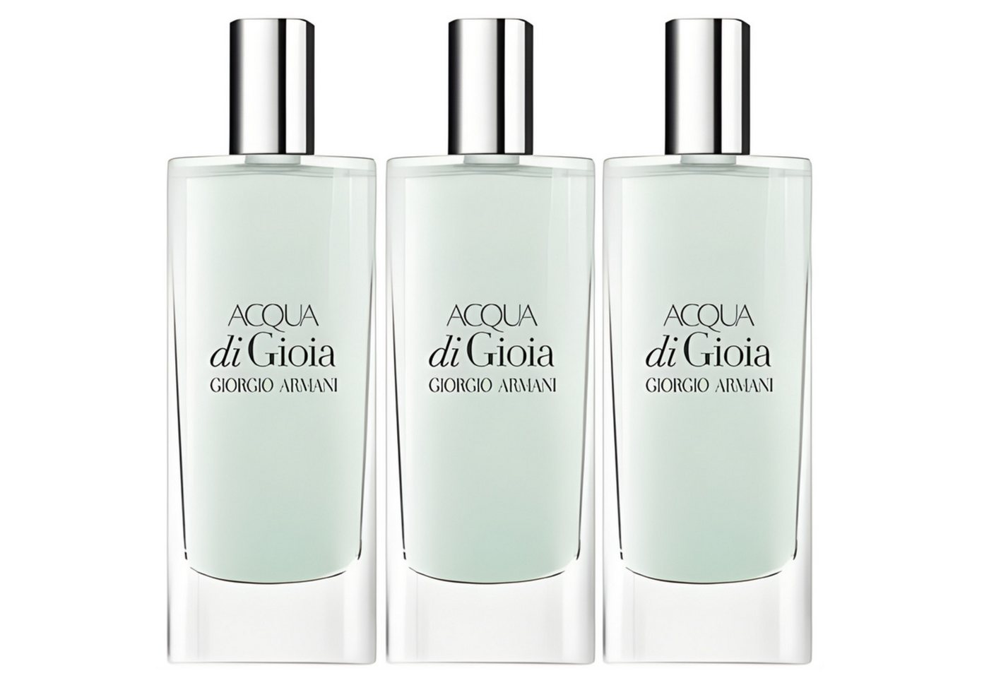 Giorgio Armani Eau de Parfum Acqua di Gioia, 3-tlg., Damen - Ideal zum Reisen & Verschenken von Giorgio Armani