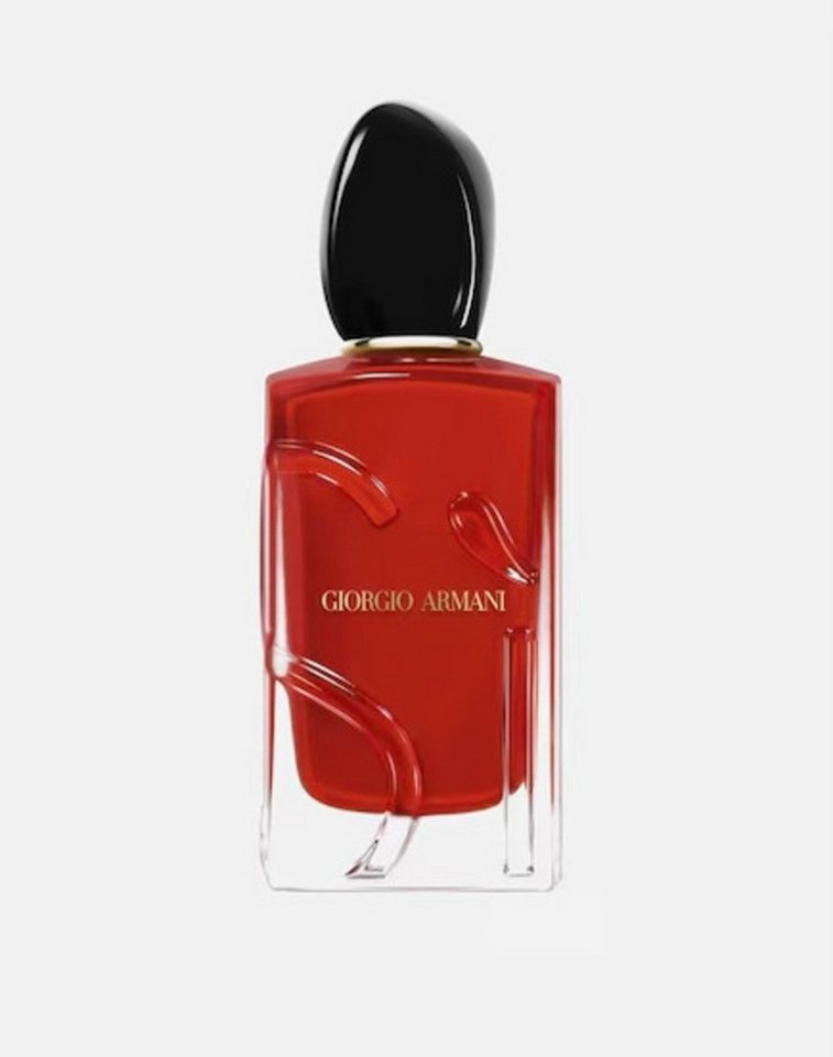 Giorgio Armani Eau de Parfum SI PASSIONE Damenduft 100ml, Sinnlicher, fruchtig-blumiger Damenduft im ikonischen roten Flakon von Giorgio Armani