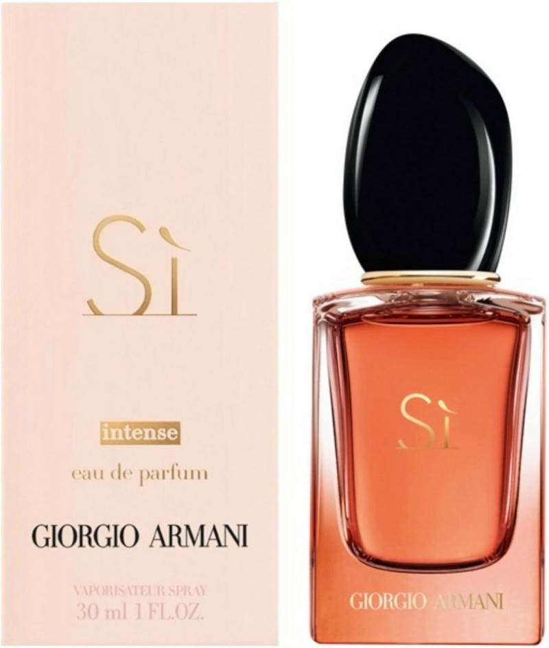 Giorgio Armani Eau de Parfum Si Intense Damenduft 100ml, Intensiver, langanhaltender Damenduft mit warmer, sinnlicher Signatur von Giorgio Armani