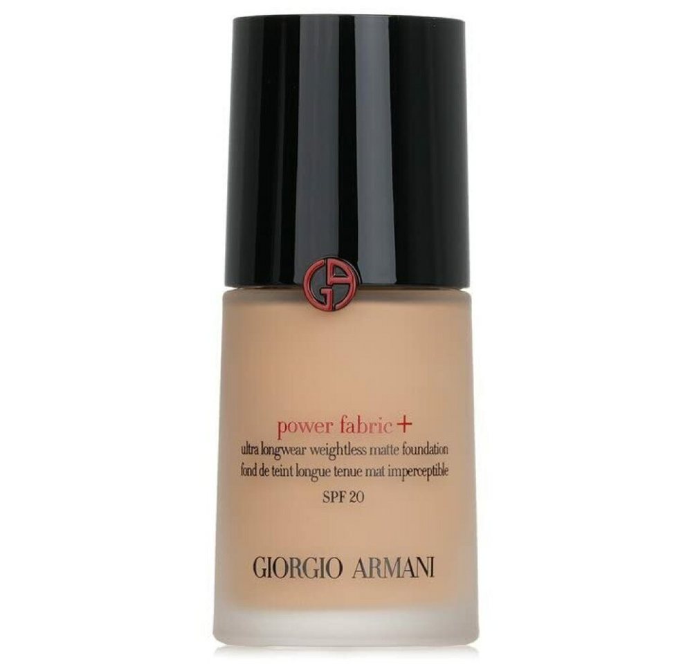 Giorgio Armani Foundation Armani Power Fabric+ Ultra Longwear Matte Foundation SPF20 von Giorgio Armani