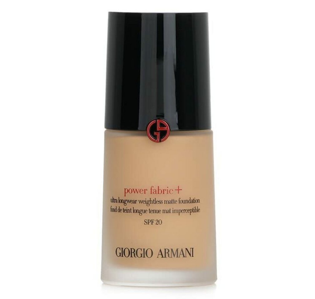 Giorgio Armani Foundation Armani Power Fabric+ Ultra Longwear Matte Foundation SPF20 von Giorgio Armani