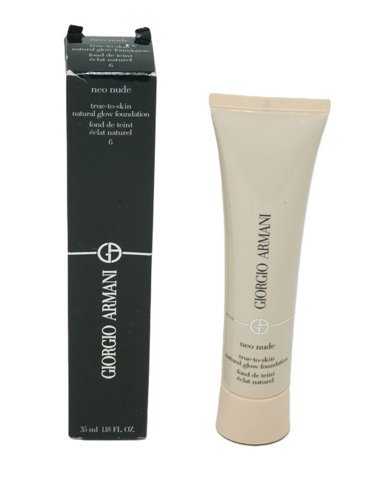 Giorgio Armani Foundation Giorgio Armani Natural Glow Foundation 6 Neo Nude 35ml von Giorgio Armani