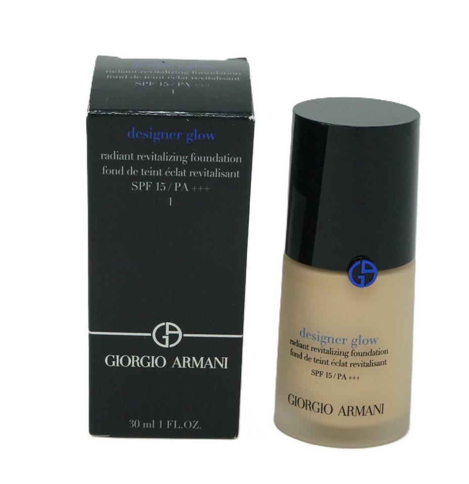 Giorgio Armani Foundation Giorgio Armani designer glow revitalizing foundation SPF 15 30 ml 1 von Giorgio Armani
