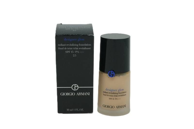 Giorgio Armani Foundation Giorgio Armani designer glow revitalizing foundation SPF 15 30 ml 2,5 von Giorgio Armani