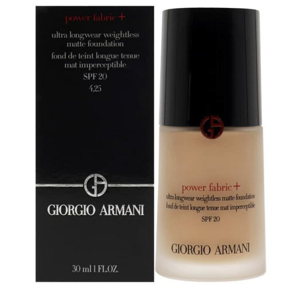 Giorgio Armani Foundation Matt Makeup Power Fabric (Matte Foundation) 30ml - Shade: 4.25 von Giorgio Armani