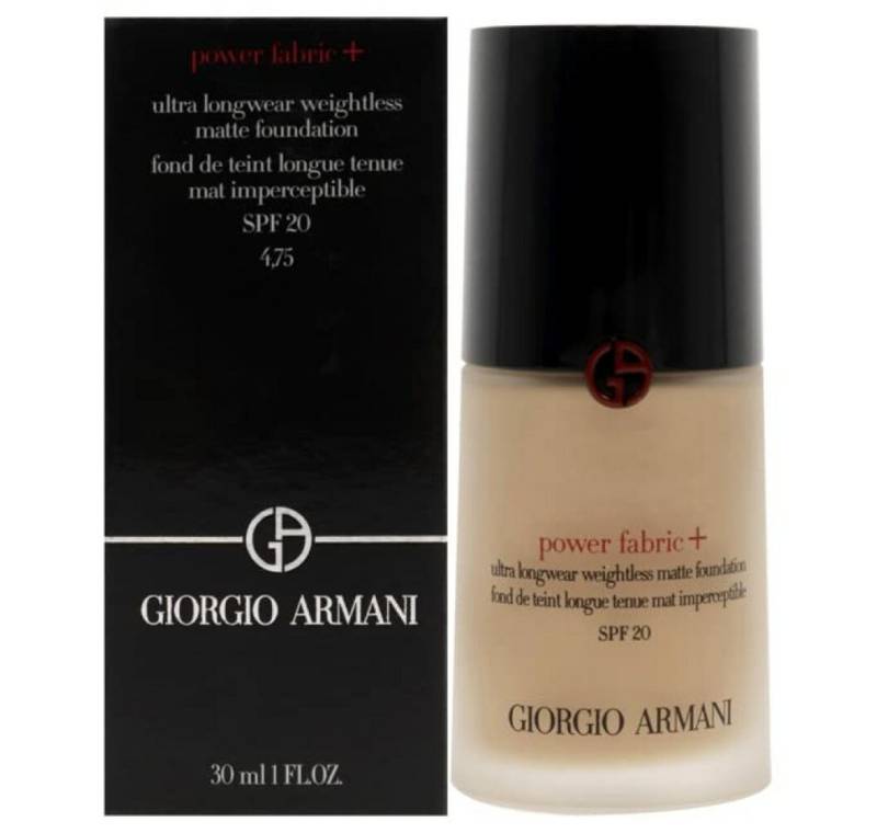 Giorgio Armani Foundation Matt Makeup Power Fabric (Matte Foundation) 30ml - Shade: 4.75 von Giorgio Armani