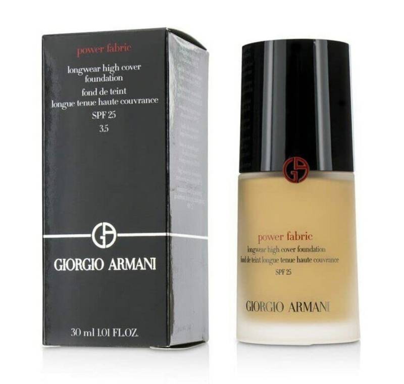 Giorgio Armani Foundation Matt Makeup Power Fabric + 30ml - Shade: 3.5 von Giorgio Armani