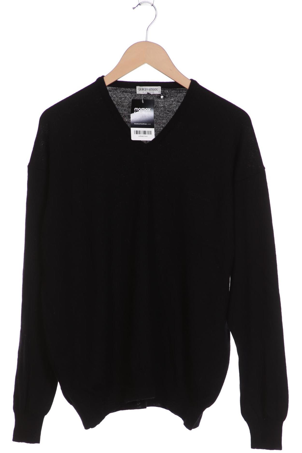 Giorgio Armani Herren Pullover, schwarz von Giorgio Armani