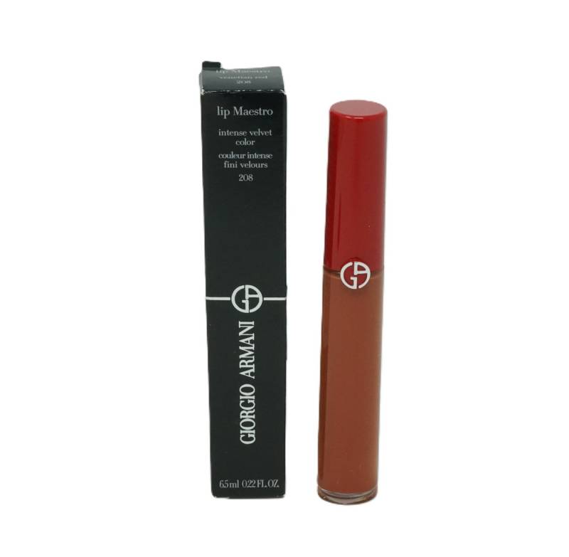 Giorgio Armani Lipgloss Giogio Armani Lip Maestro Lipgloss 6,5ml venetian red 208 von Giorgio Armani