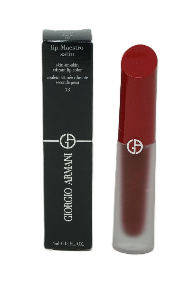 Giorgio Armani Lippenstift Giorgio Armani Lip Maestro satin vibrant lip color 4ml gala night 13 von Giorgio Armani