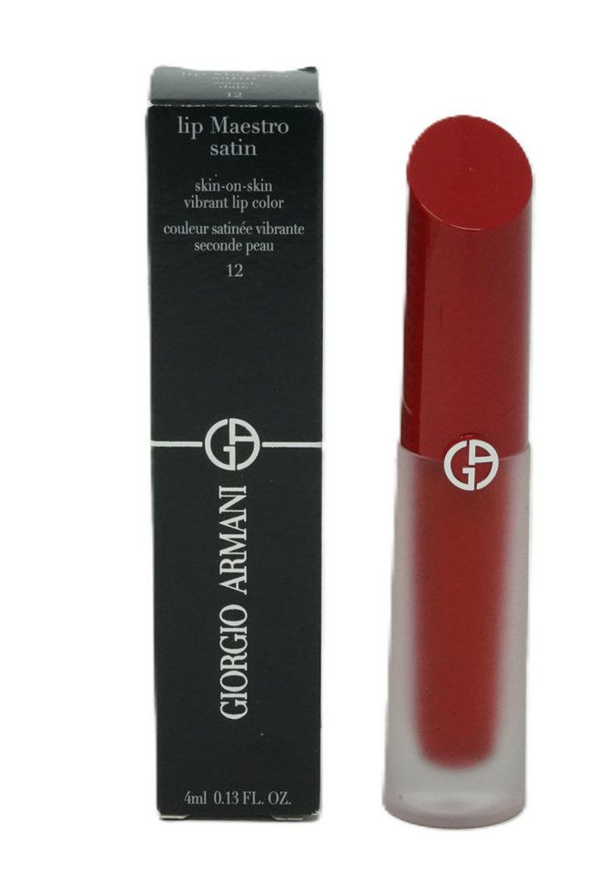 Giorgio Armani Lippenstift Giorgio Armani Lip Maestro satin vibrant lip color 4ml secret date 12 von Giorgio Armani