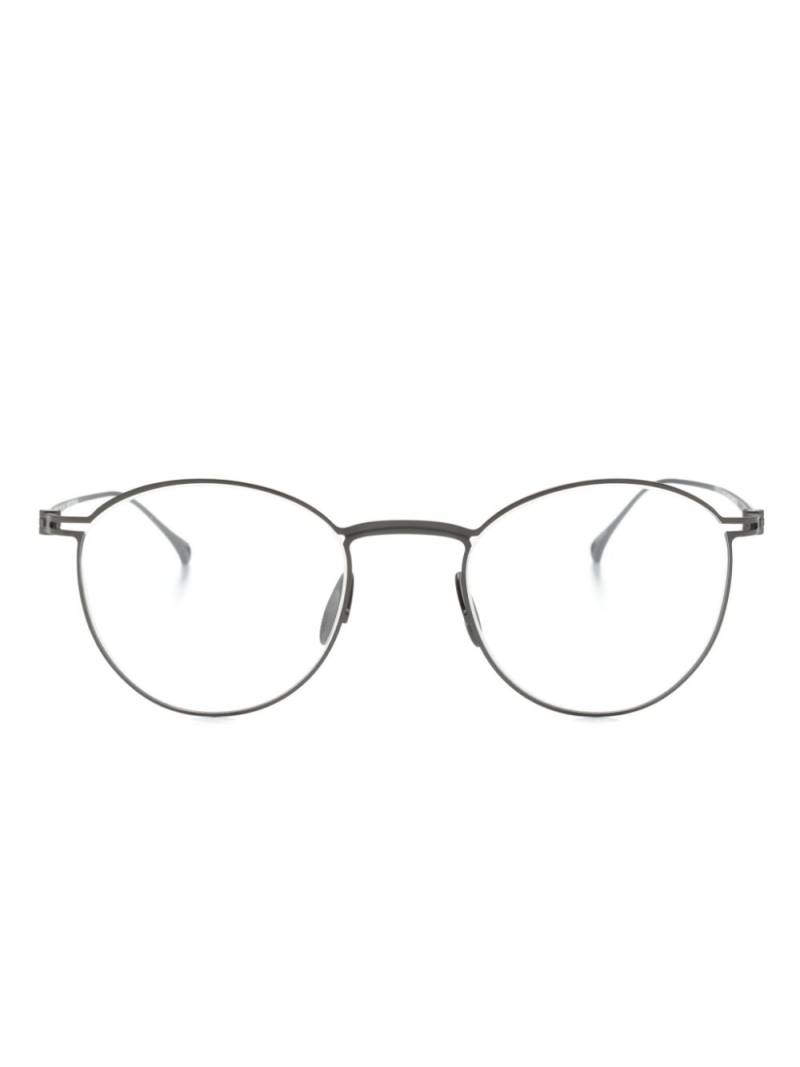 Giorgio Armani Panto Brille mit rundem Gestell - Grau von Giorgio Armani