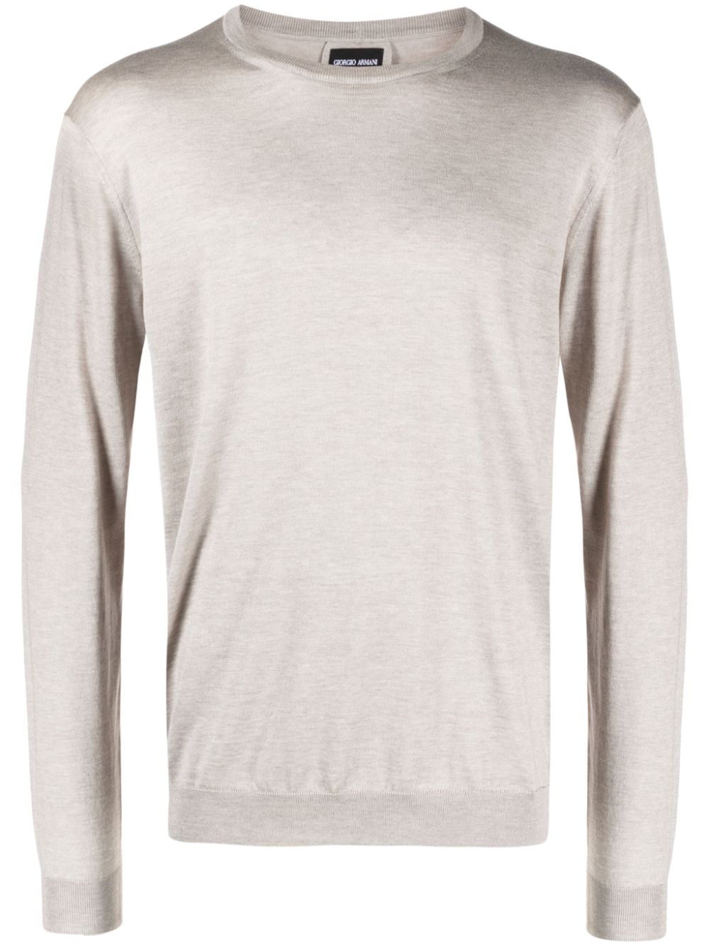 Giorgio Armani Pullover mit Rundhalsausschnitt - Grau von Giorgio Armani